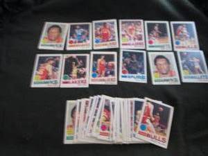 lot 68 image: 68. 1977-78 Topps Basketball Cards...