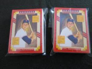 lot 72 image: 72. 2 1990 Donruss Carl Yastrzemski...