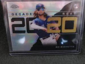 lot 73 image: 73. 2020 Chrome Bo Bichette Rookie ...