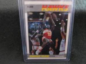 lot 82 image: 82. 1987-88 Fleer Dominique Wilkins...