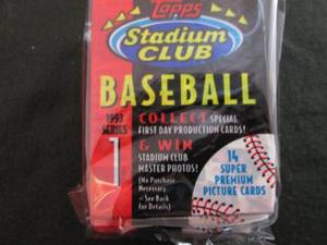lot 88 image: 88. 7 1993 Stadium Club Baseball Se...