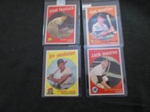 lot 89 image: 89. 1959 Topps Baseball Cards...