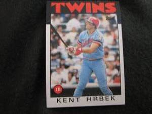 lot 90 image: 90. 40 Kent Hrbek Cards...