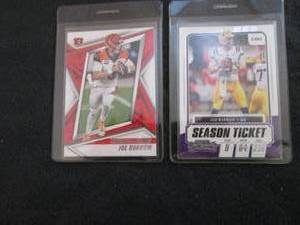 lot 93 image: 93. Jo Burrow Cards...