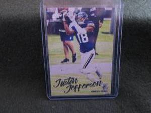 lot 94 image: 94. 2020 Justin Jefferson Rookie Ca...