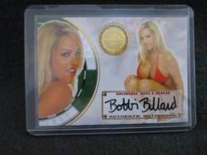 lot 97 image: 97. 2012 BenchWarmer Bobbi Billard ...
