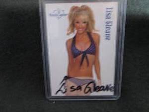 lot 98 image: 98. 2003 BenchWarmer Lisa Gleave Au...