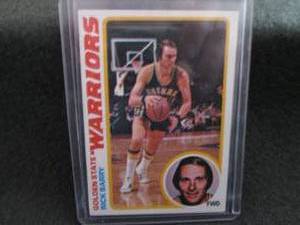lot 102 image: 102. 1979 Topps Rick Barry Card...