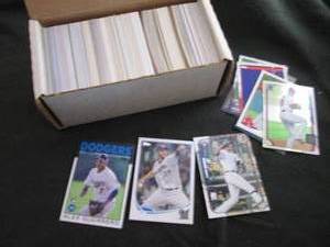 lot 110 image: 110. Box of Baseball Rookie Cards C...