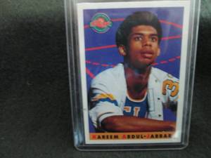 lot 117 image: 117. 1993 Kelloggs Kareem Abdul Ja...