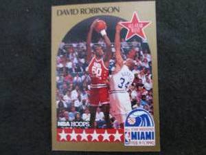 lot 124 image: 124. 40 David Robinson Cards...