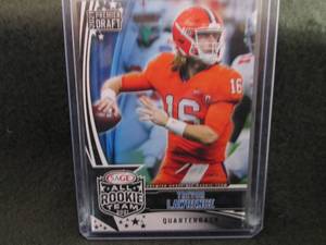 lot 138 image: 138. 2021 Sage Trevor Lawrence Rook...