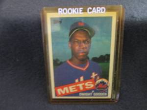 lot 139 image: 139. 1985 Topps Dwight Gooden Rooki...