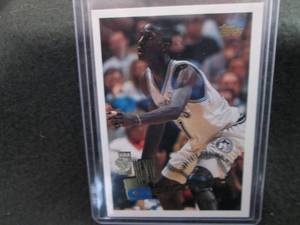 lot 144 image: 144. 1996 Topps Kevin Garnett Rooki...