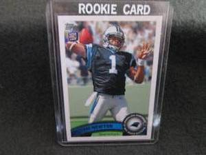 lot 147 image: 147. 2011 Topps Cam Newton Rookie C...