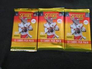 lot 149 image: 149. 2021 Score Football Packs...