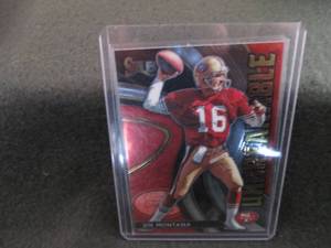 lot 161 image: 161. 2020 Select Joe Montana Unbrea...