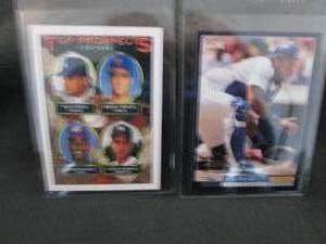 lot 166 image: 166. 2 Mike Piazza Rookie Cards...