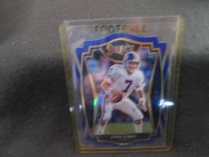 lot 168 image: 168. 2020 Select John Elway Blue Di...