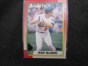 lot 170 image: 170. 30 Mark McGwire Cards...