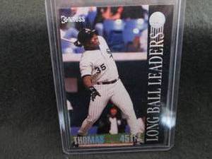 lot 172 image: 172. 1994 Donruss Frank Thomas Long...