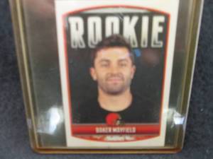 lot 174 image: 174. 2018 Baker Mayfield Rookie Sti...