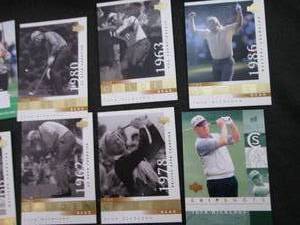 lot 185 image: 185. 45 Upper Deck Jack Nicklaus Ca...