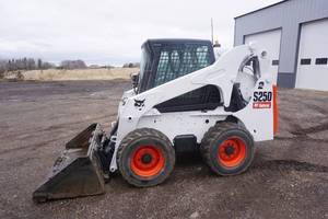 2008 Bobcat S250 2 Speed Skid Loader Skid Steer