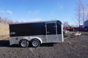 2002 Haulmark 14 Tandem Axle Enclosed Trailer