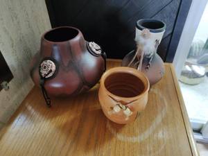 Three Southwest Style Vases