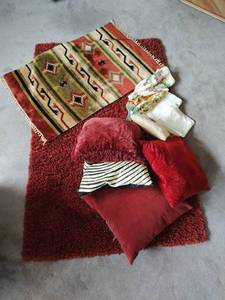 Collection of Rugs and Linens