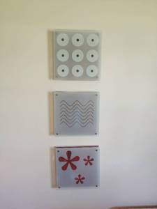 Three Pieces Of Wall Hanging Art