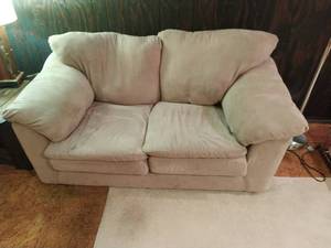Tan Loveseat