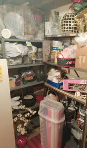 Two Shelfs With Contents