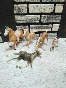 Collection Of Vintage Toy Horses