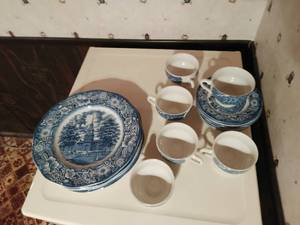 Liberty Blue Dish Set