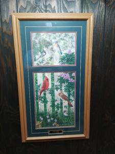 Framed Art Picket Fence Mark Daehlin