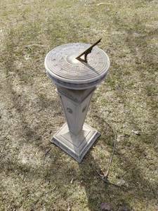 Concrete Sundial