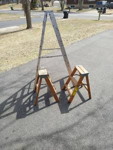 Two Step Ladders And Keller 5FT Ladder