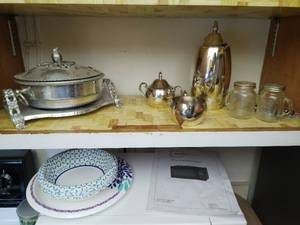 Collection Of Metal Kitchenware