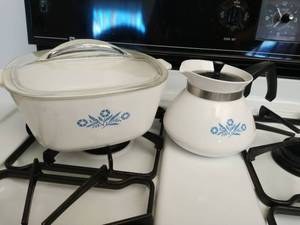 Two Pieces Of Corning ware