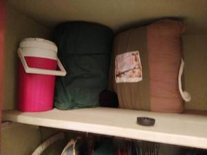 lot 198 image: Contents of Closet