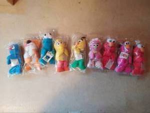 lot 132 image: Sesame Street Puppets