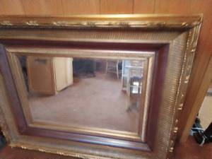lot 176 image: Large Framed Mirror