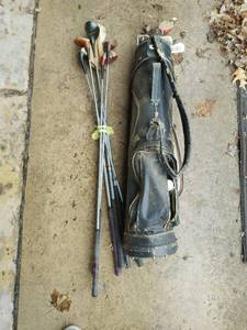 lot 191 image: Set of Golf Clubs