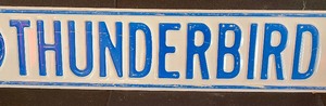 lot 30 image: Thunderbird Rd Street Sign