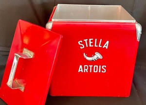 lot 35 image: Stella Artois Metal Cooler