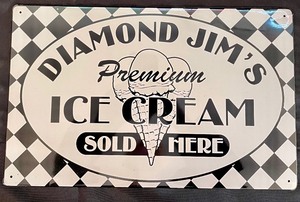 lot 60 image: Tin Sweets and Treats Signs