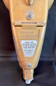 lot 47 image: Vintage Duncan Miller Parking Meter