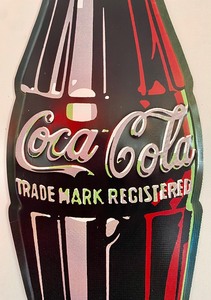 lot 52 image: Tin Coca-Cola Sign